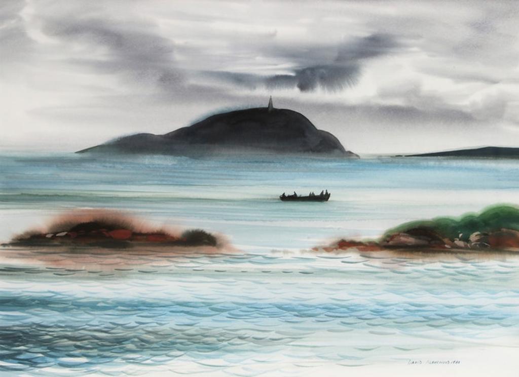 David Lloyd Blackwood (1941-2022) - Boat Passing, Wesleyville
