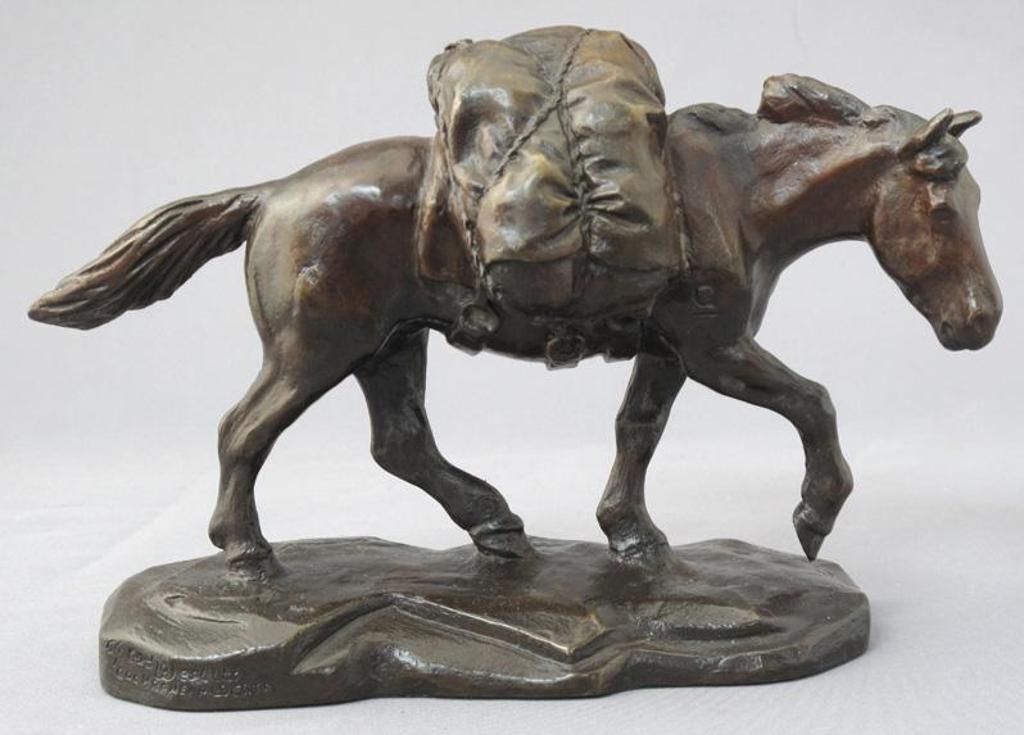 Charles A. (Charlie) Beil (1894-1976) - Pack Horse; 1981