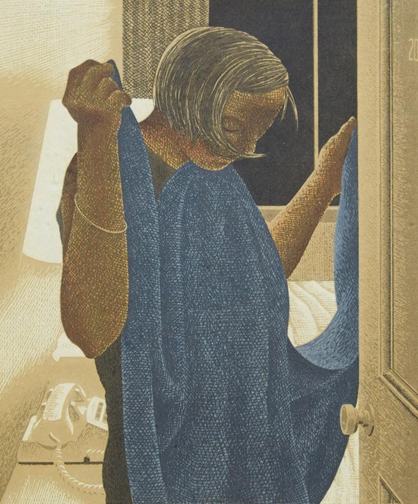 Alexander (Alex) Colville (1920-2013) - Hotel Maid