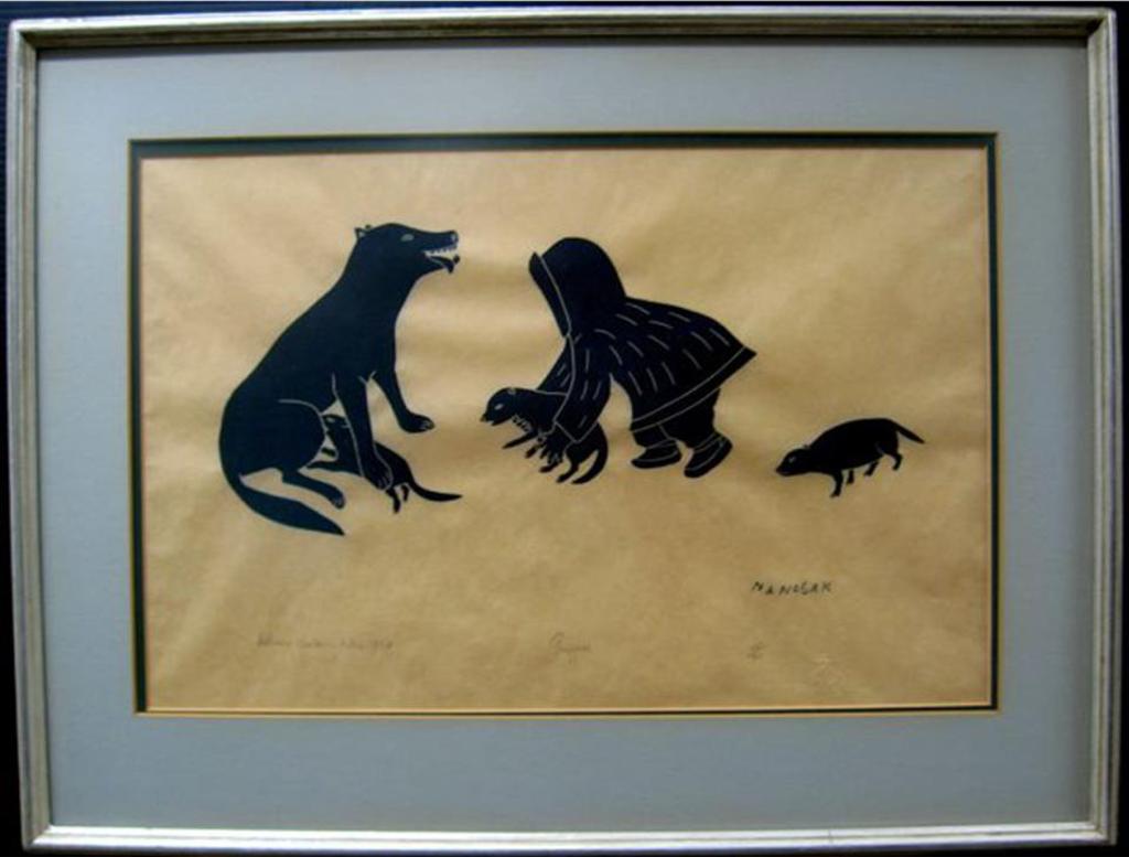 Agnes Nanogak (1925-2001) - Puppies