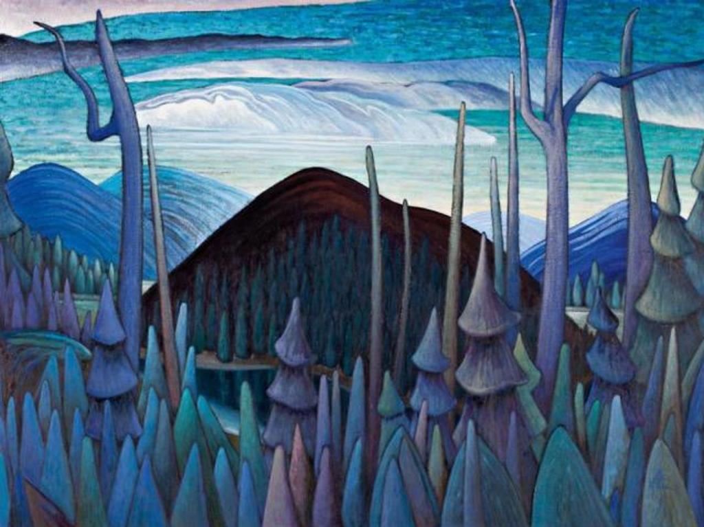 James Edward Hergel (1961) - Near the North Shore, Lake Superior