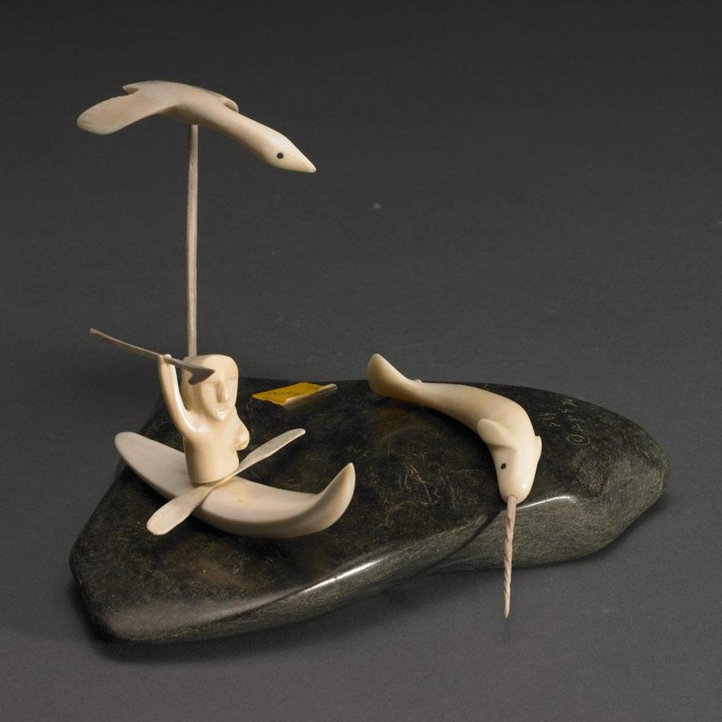 Nicholas Kringayark (1921) - Narwhal Hunting Scene