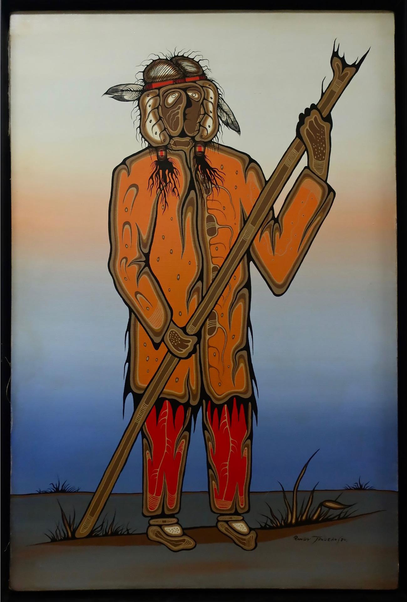 Randy C. Trudeau (1965-2013) - The Medicine Man Sings To The Great Spirit