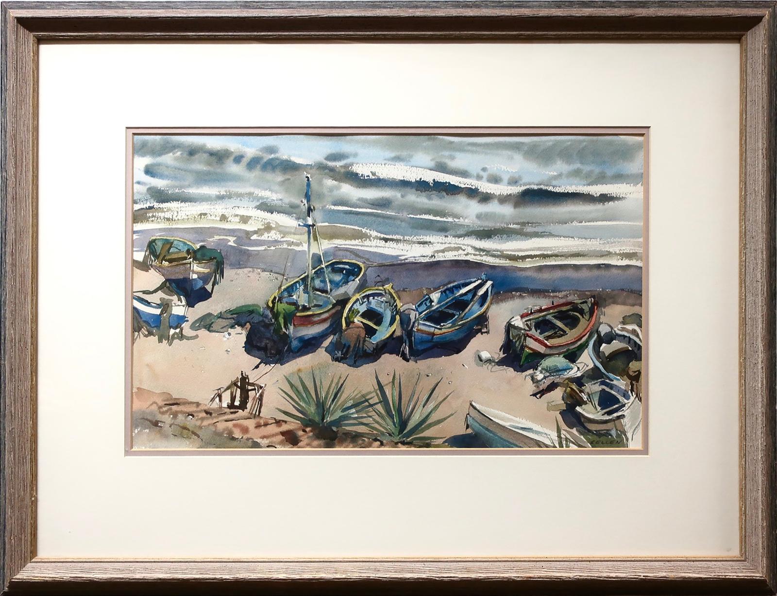 Stan Ellen - Fishing Boats - Nerja, Spain
