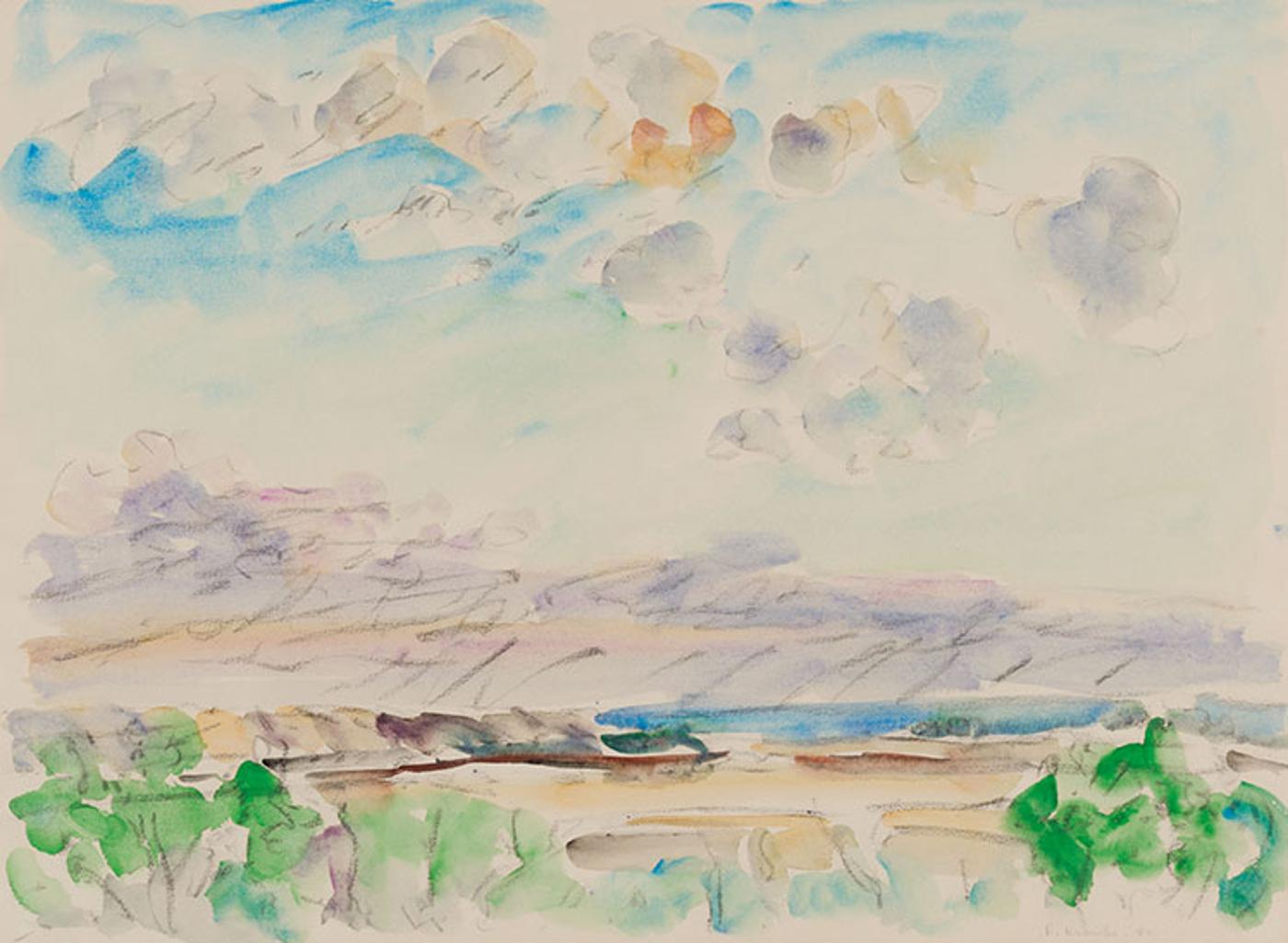 Dorothy Elsie Knowles (1927-2001) - Landscape