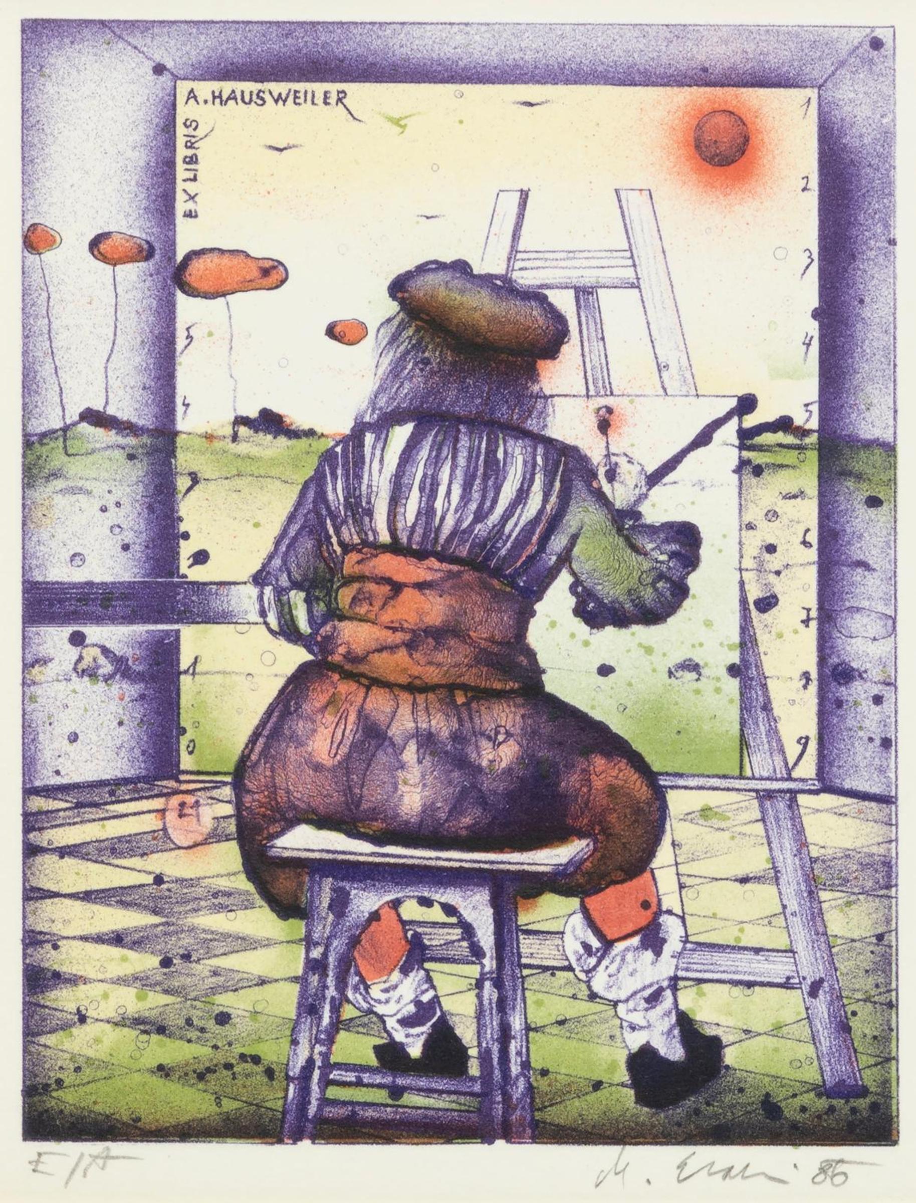 Milan Erazim (1946-2020) - Artist at Work