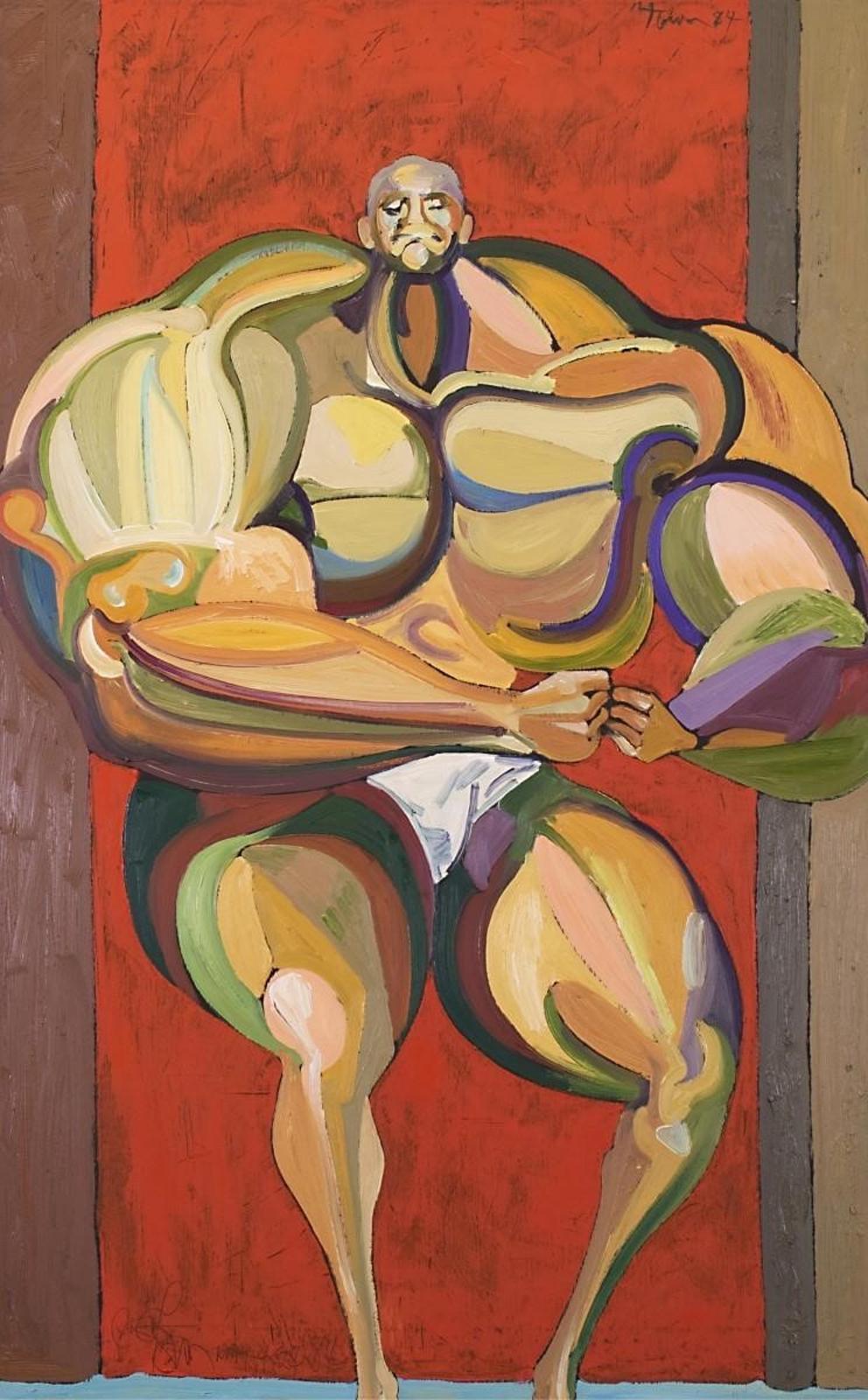 Harold Barling Town (1924-1990) - Muscleman; 1984