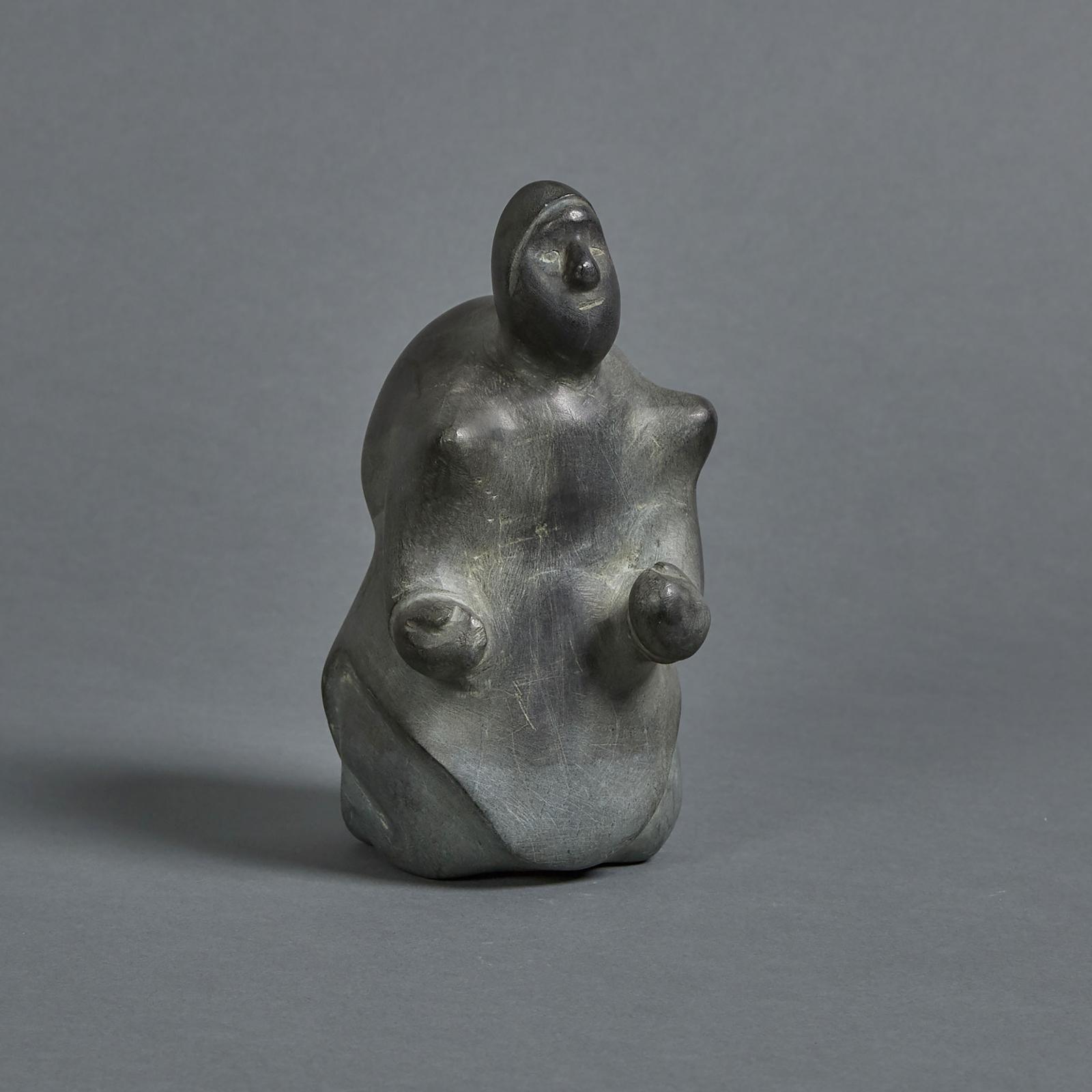 Tuna Iquliq (1935-2015) - Crouching Woman