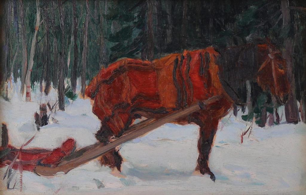 Clarence Alphonse Gagnon (1881-1942) - TRIM (BAIE ST. PAUL); ca 1921