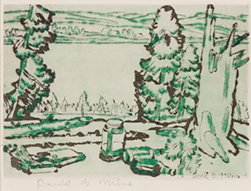David Browne Milne (1882-1953) - Painting Place (Colophon Edition)
