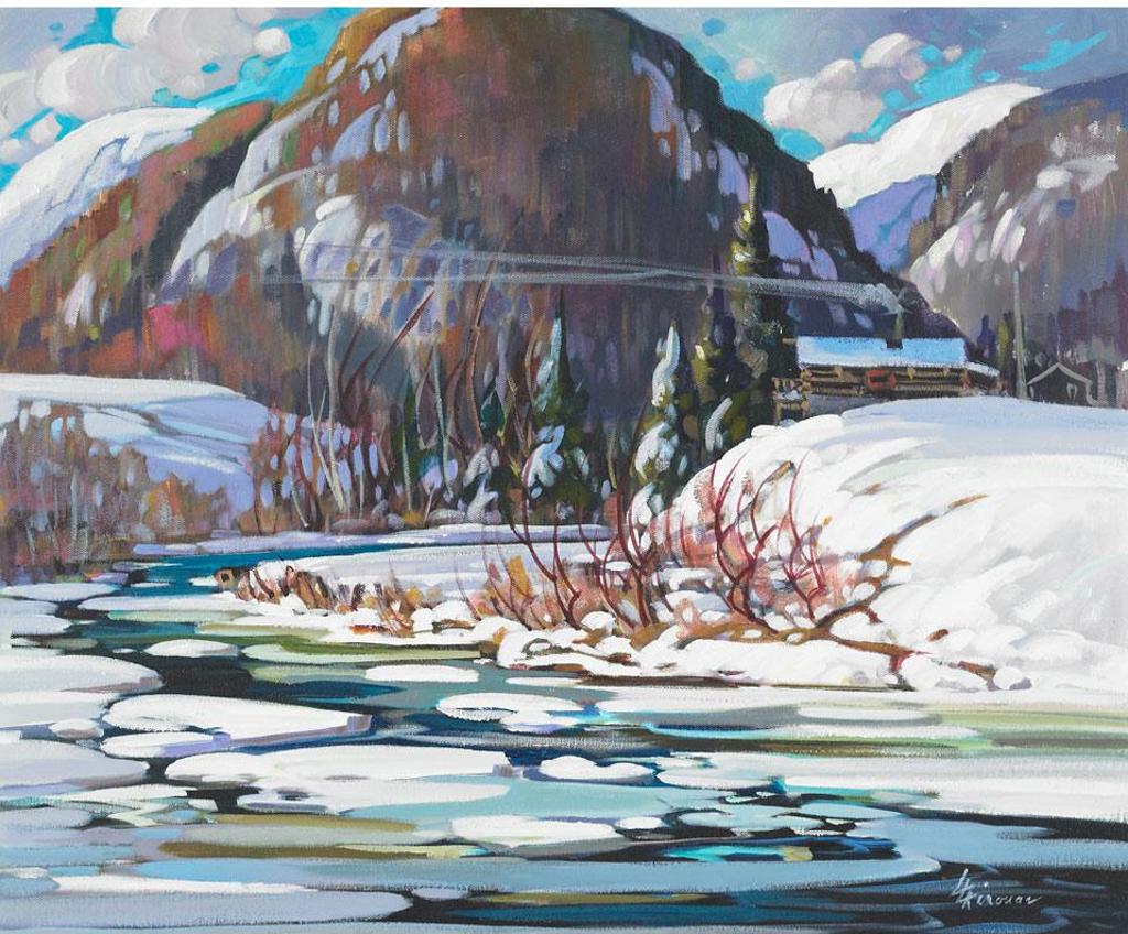 Louise Lecor Kirouac (1939) - Les Grands Massifs - Petit Saguenay, Qc