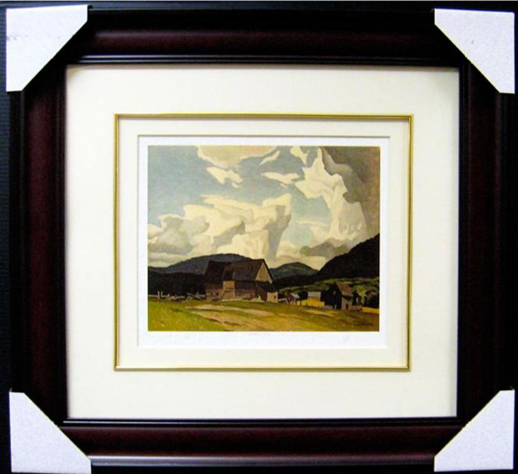 Alfred Joseph (A.J.) Casson (1898-1992) - Northern Farm; Hills At Bancroft