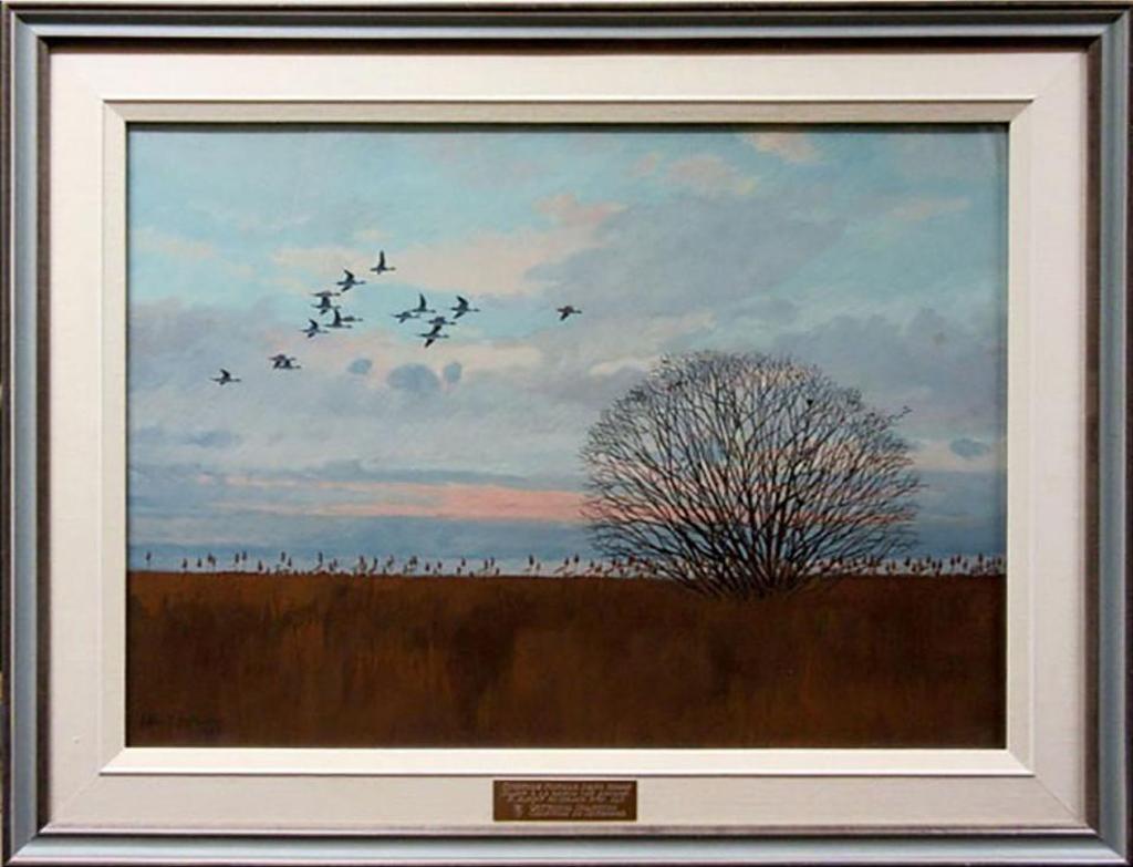 Hans Albert Hochbaum (1911-1988) - Counting Pintails, Delta Marsh