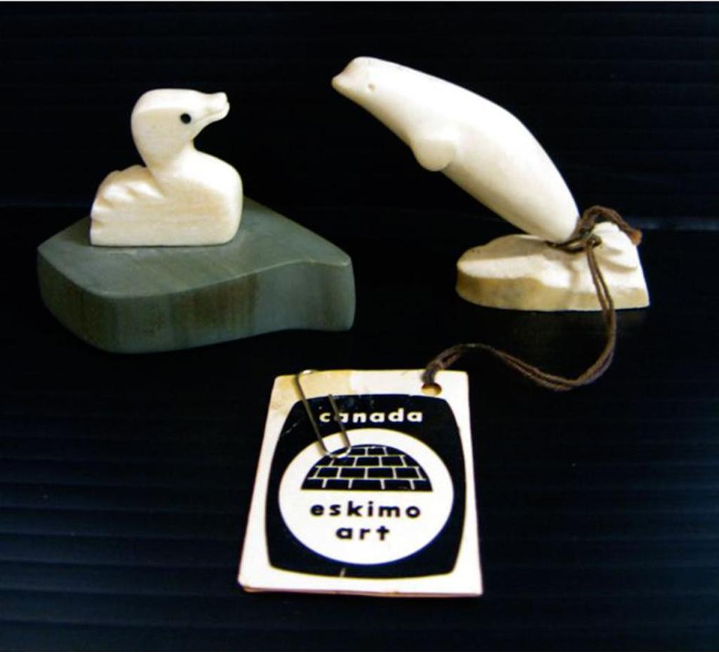 Seeana Napatu (1948) - Bird On Base; Whale On Base