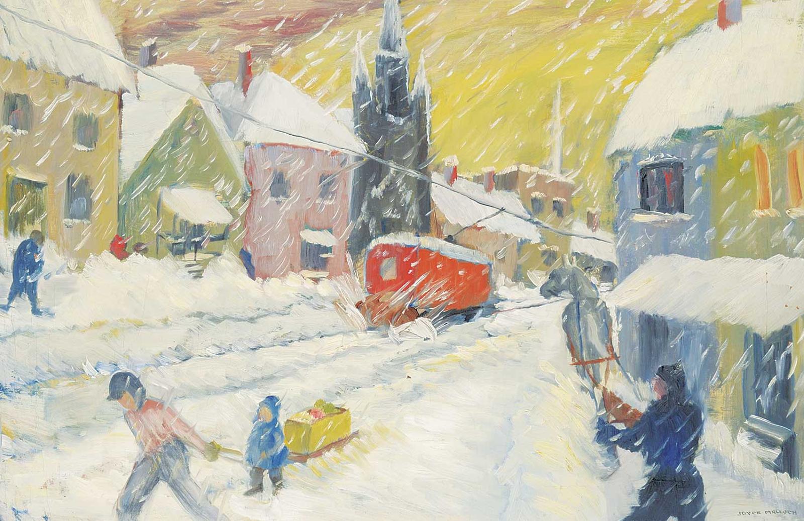 Joyce Malloch - Winters Day - Eastern Canada
