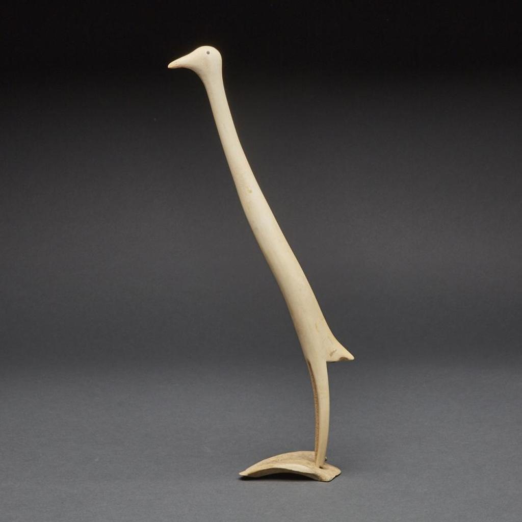 Victoria Mamnguqsualuk (1930-2016) - Curious Bird On Base