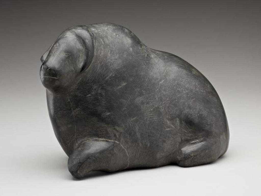 Barnabus Arnasungaaq (1924-2017) - Kneeling Muskox
