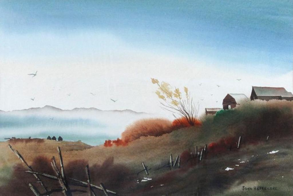 John Henry Herreilers (1924-2001) - Old Farmyard
