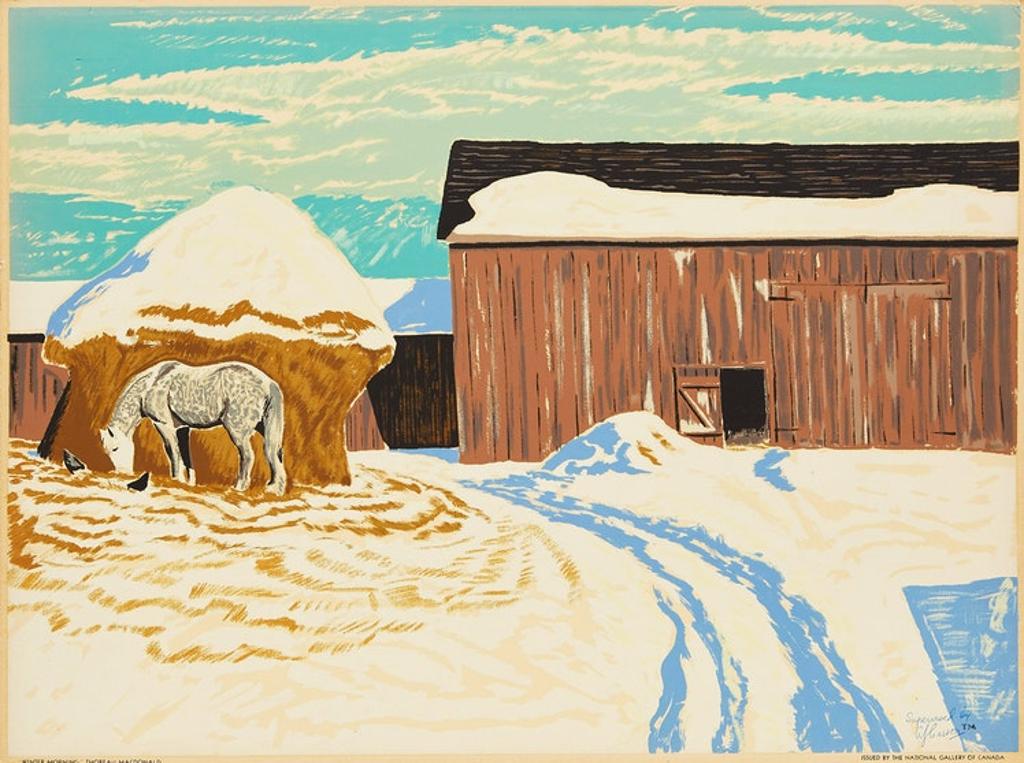 Thoreau MacDonald (1901-1989) - Winter Morning