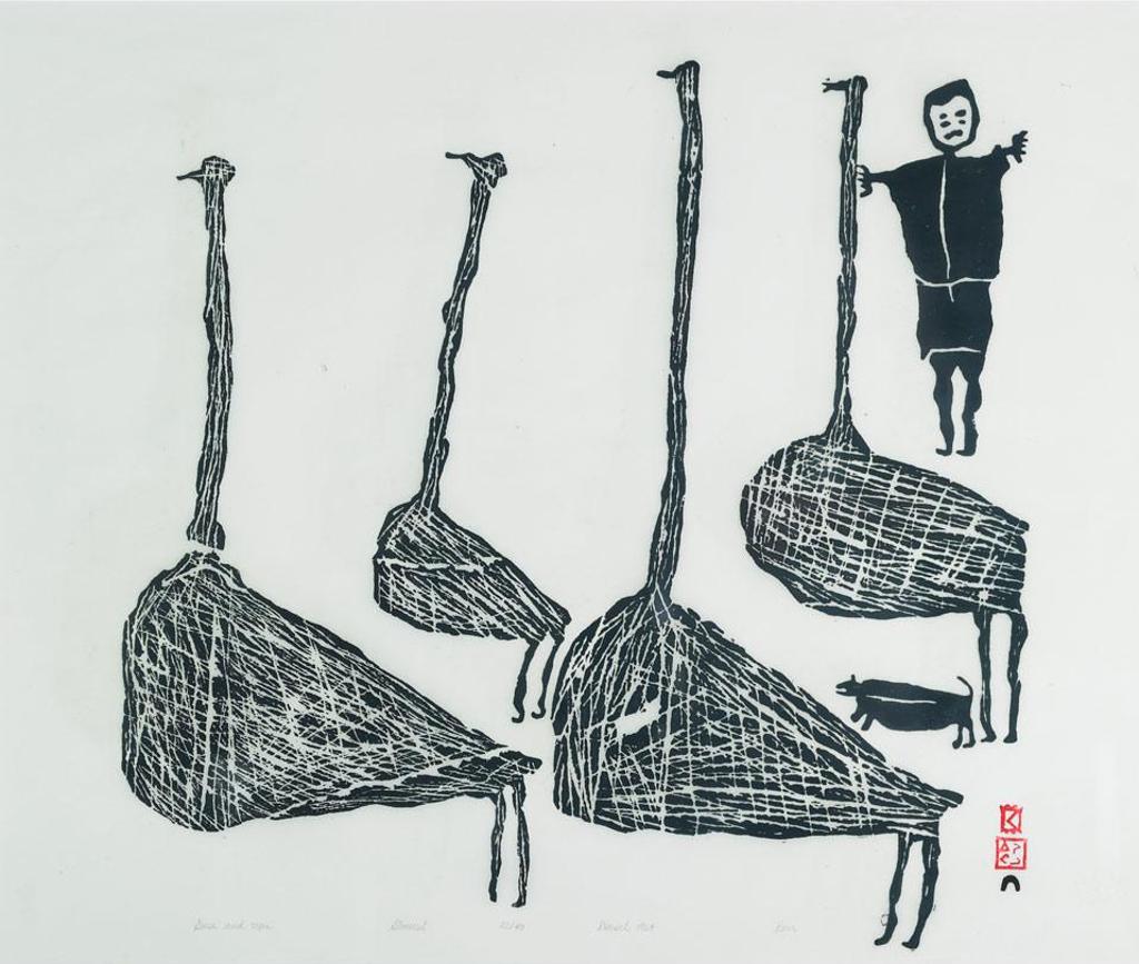 Parr (1893-1969) - Geese And Man