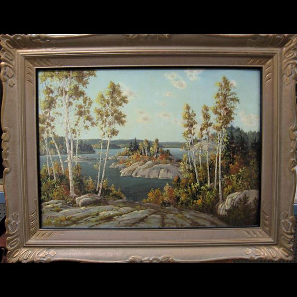 Otto Planding (1887-1964) - Island View (Autumn)