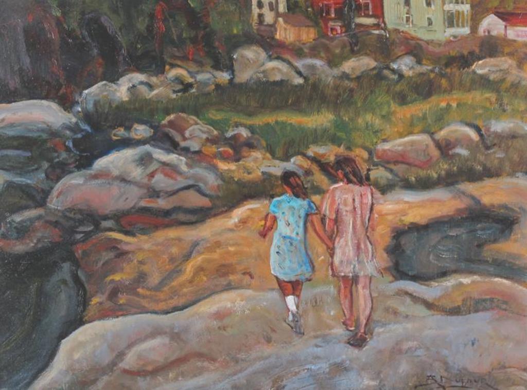 Andre Dufour (1939) - Sur Les Rochers