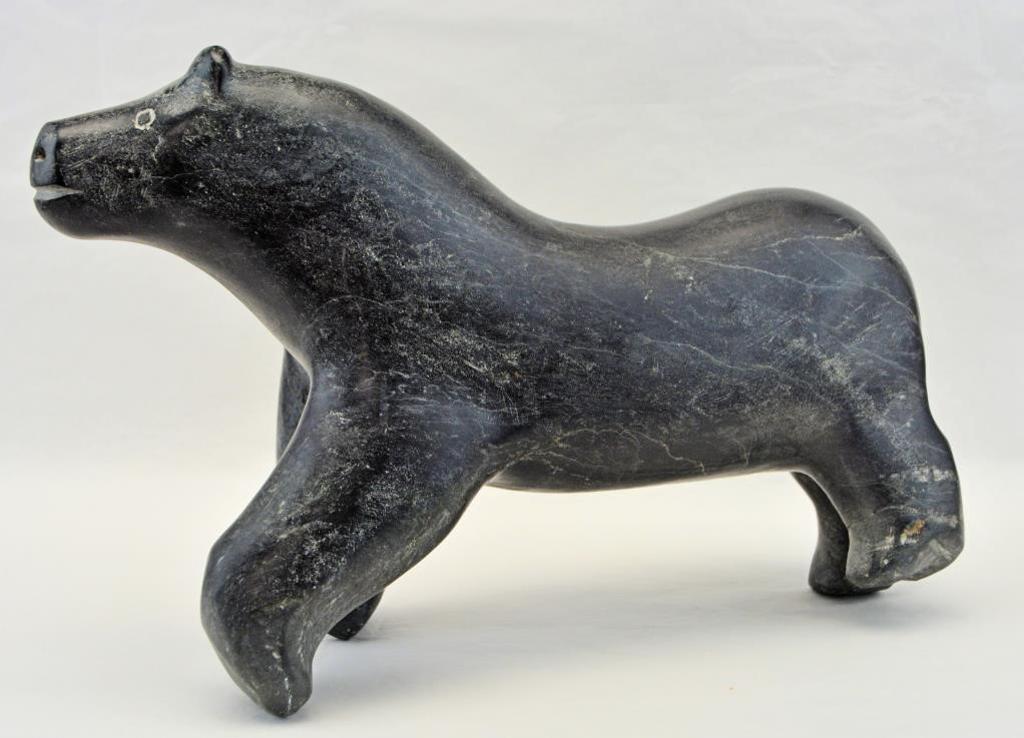 Josiah Nuilaalik (1928-2005) - Walking Bear, 1999