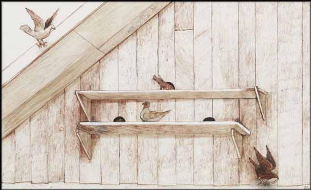 William Kurelek (1927-1977) - The Roost
