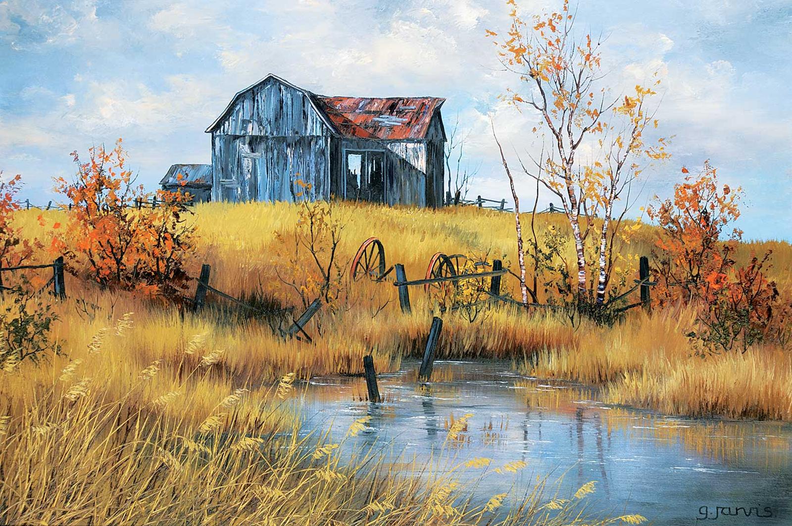 Georgia Jarvis (1944-1990) - A Country Scene
