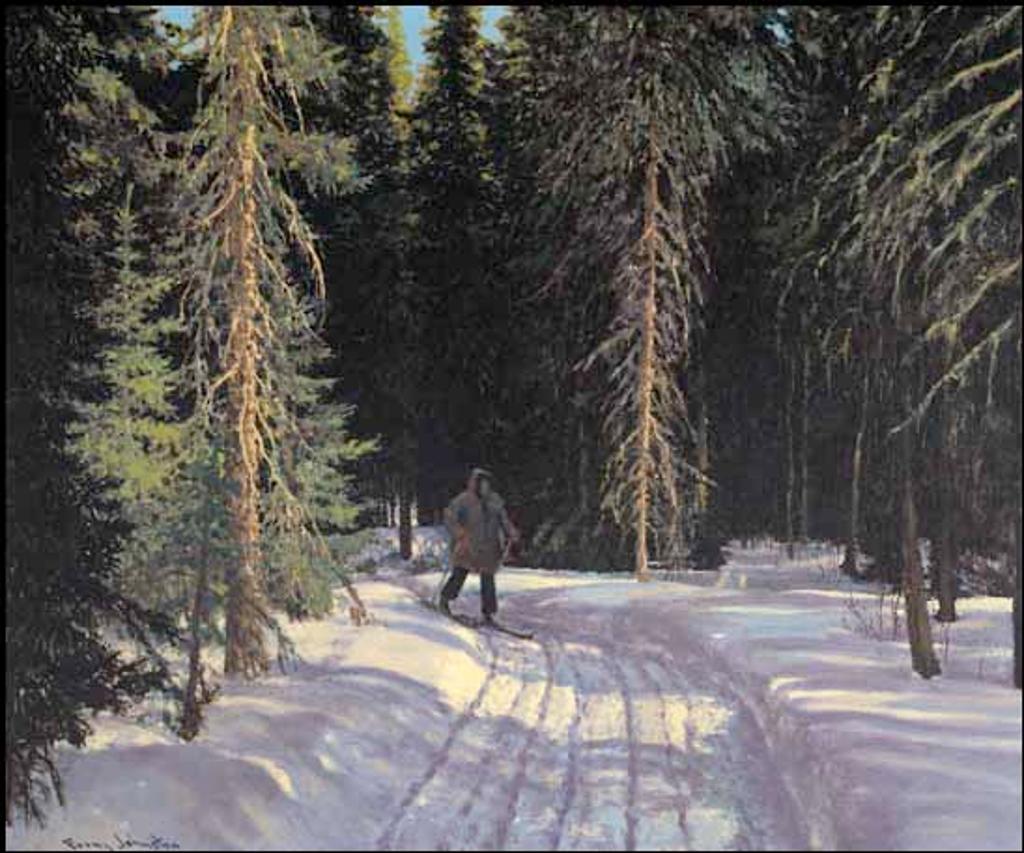 Frank (Franz) Hans Johnston (1888-1949) - Sun and Shadow, Onoman Lake