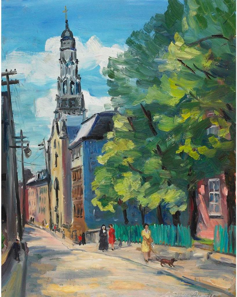 Lionel Fielding-Downes (1900-1972) - Rue Richelieu