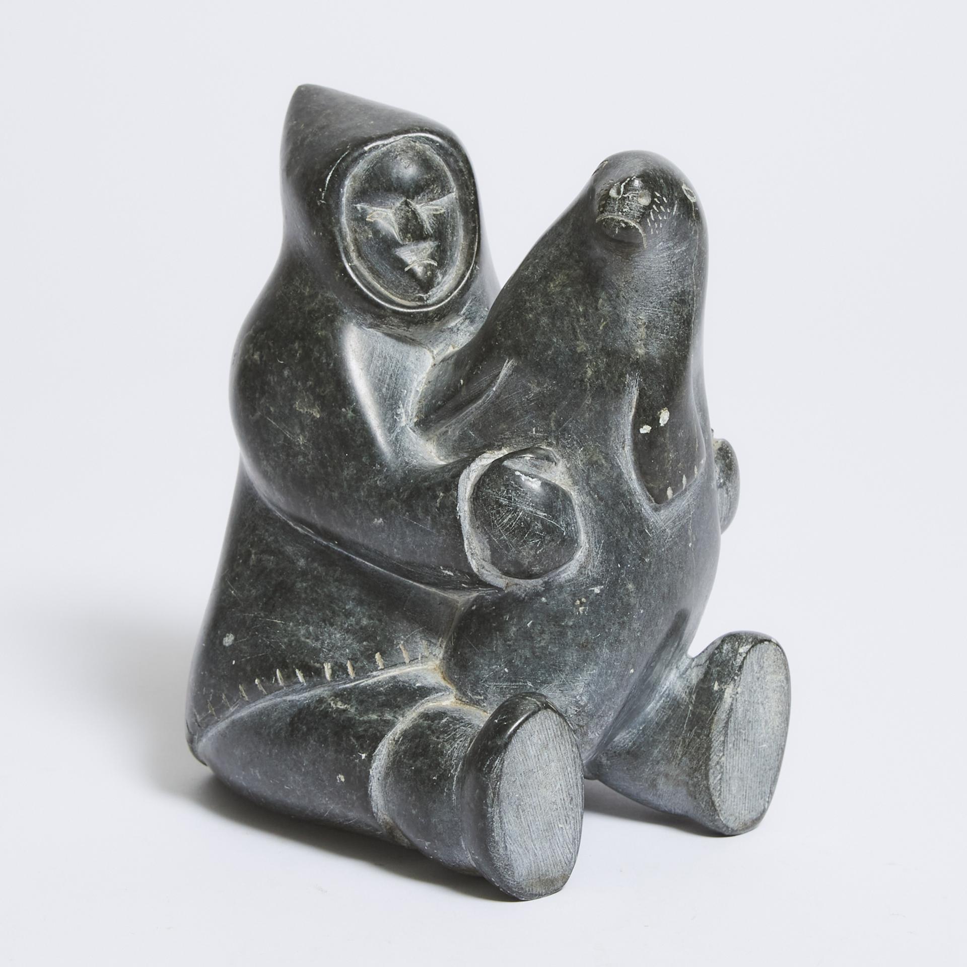 Paulossie Napartuk (1928) - Man With Seal
