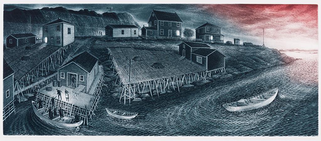 David Lloyd Blackwood (1941-2022) - Granda Glover's Place on Bragg's Island