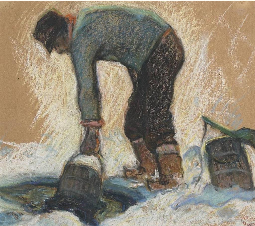 Clarence Alphonse Gagnon (1881-1942) - Prise D’Eau