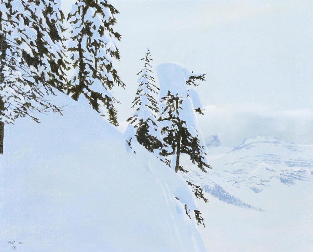 Ted Raftery (1938) - After Heavy Snow; 1982