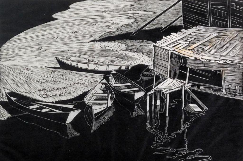 Walter Joseph (W.J.) Phillips (1884-1963) - Snake Island, Lake Winnipeg; 1931