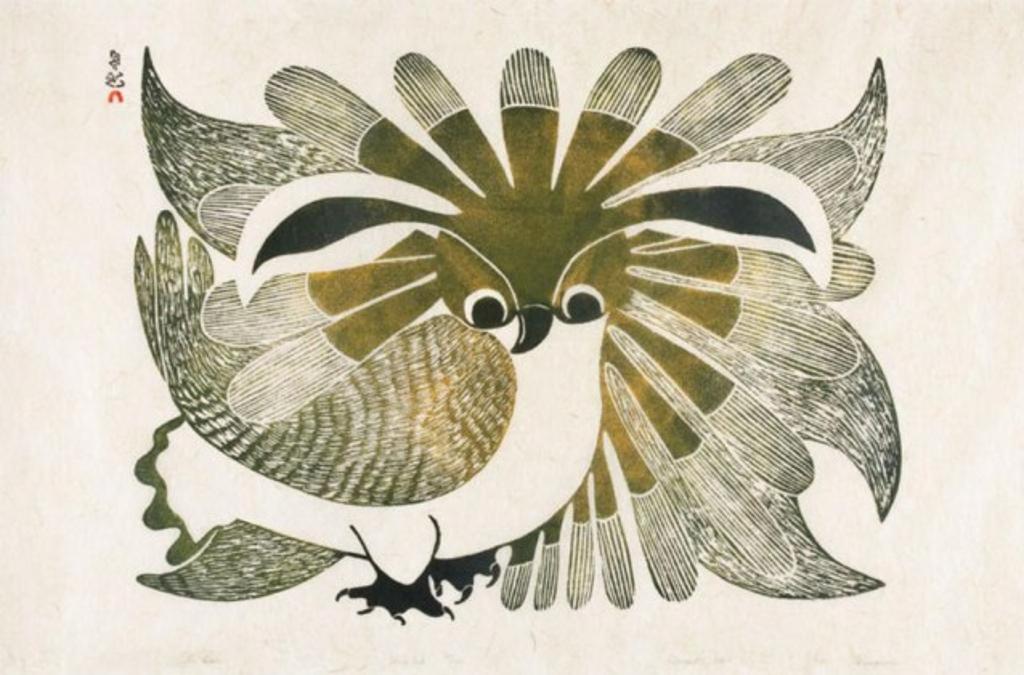 Kenojuak Ashevak (1927-2013) - Untitled