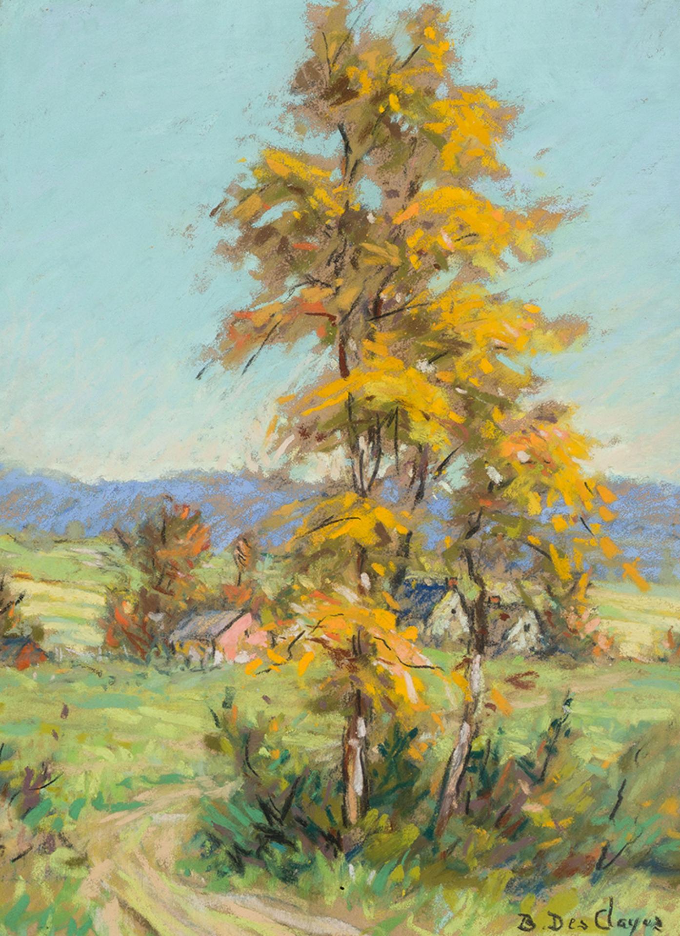 Berthe Des Clayes (1877-1968) - Late Afternoon, Melbourne