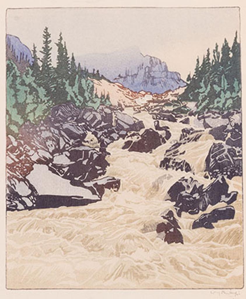 Walter Joseph (W.J.) Phillips (1884-1963) - Above Lake Louise