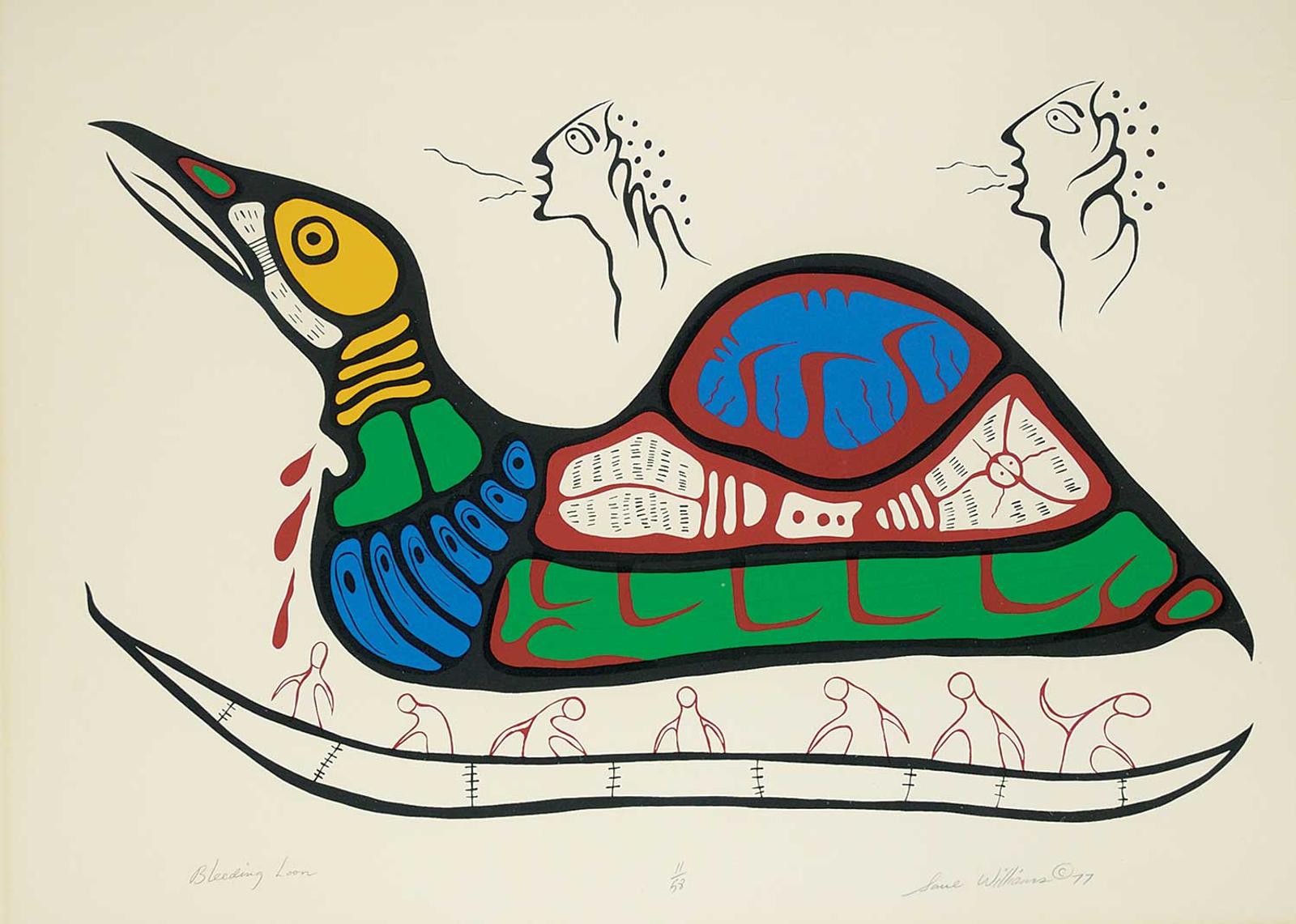 Saul Williams (1954) - Bleeding Loon  #11/58