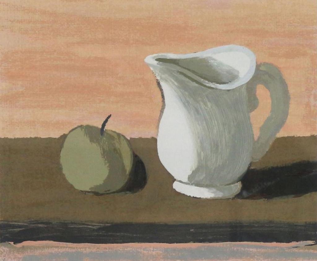 Stanley Morel Cosgrove (1911-2002) - Still Life with Pitcher and Apple; 1980; ed. #99/100