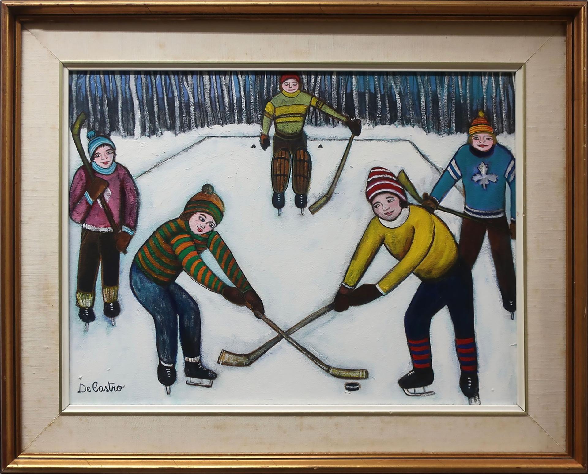 Alberto de Castro (1952-1995) - Untitled (Skinny Hockey)