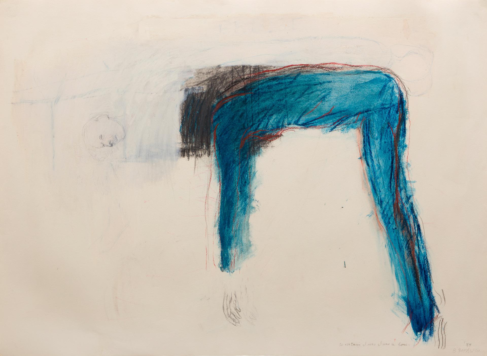 Betty Roodish Goodwin (1923-2008) - So Certain I Was I Was a Horse, 1984
