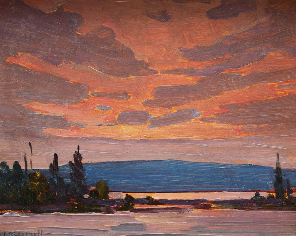 Frederick Nicholas Loveroff (1894-1960) - Evening, Algonquin