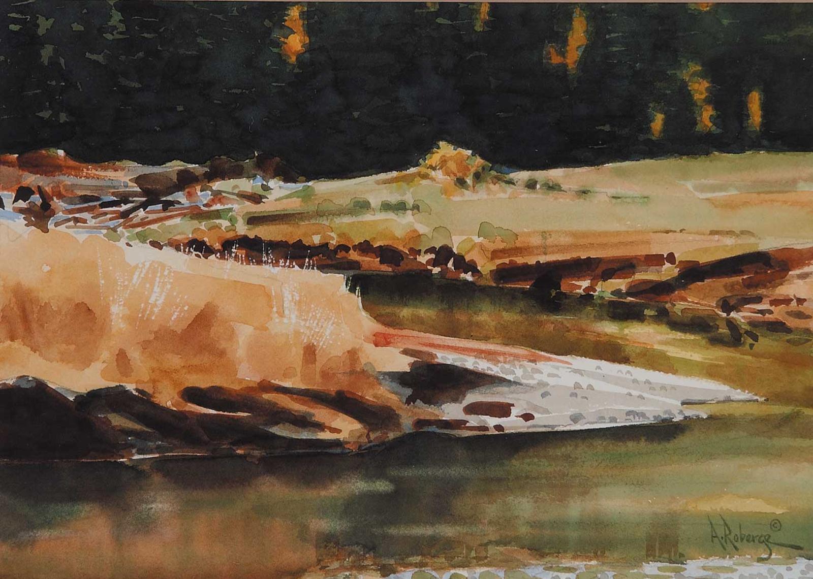 Albert Roberge - Untitled - Spring Runoff