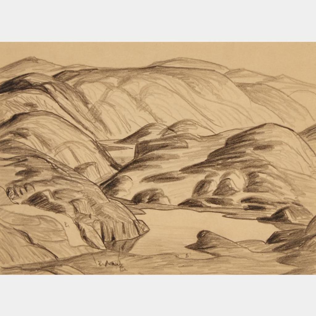 Lawren Stewart Harris (1885-1970) - Study For North Labrador, 1930