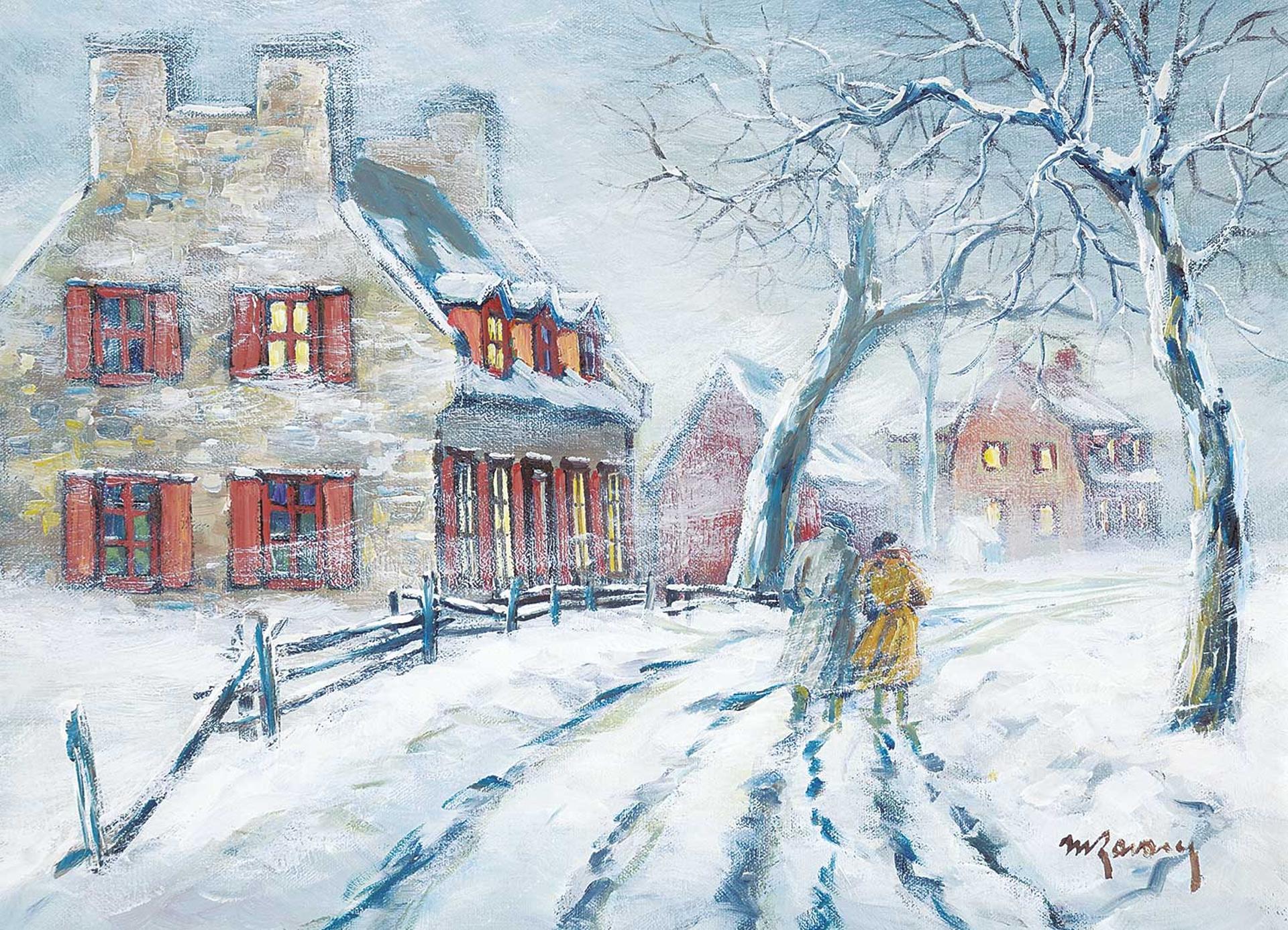 Marcel Ravary (1940) - Blizzard a Lanoraie