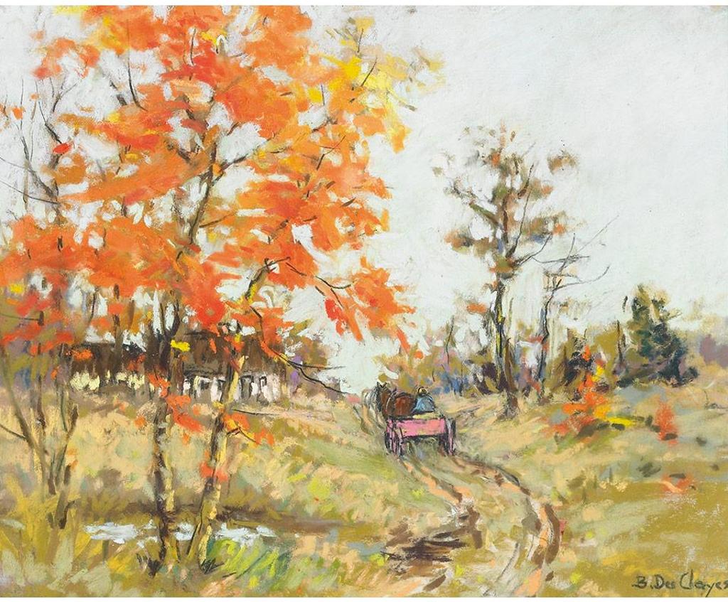 Berthe Des Clayes (1877-1968) - Road To The Farm
