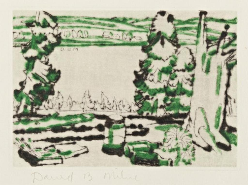 David Browne Milne (1882-1953) - Painting Place, State V