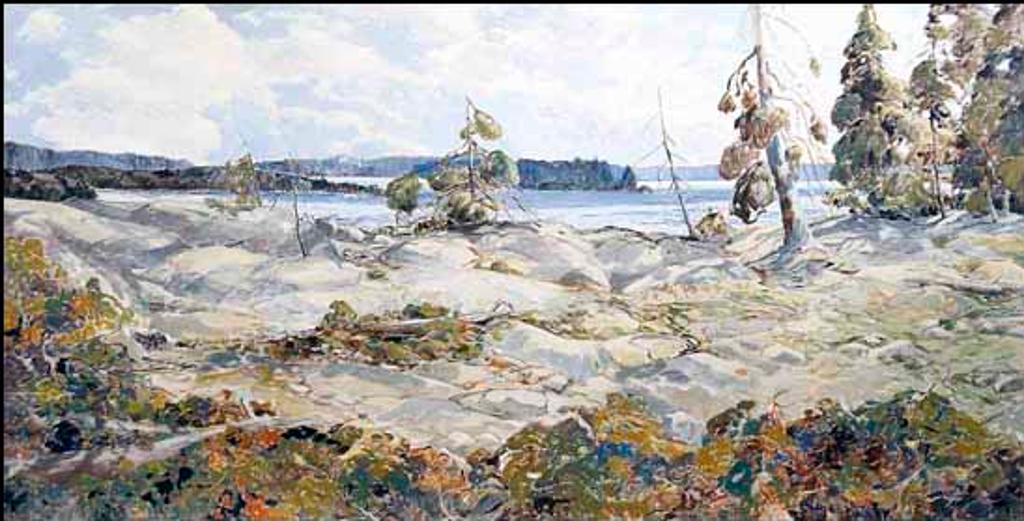 Hans Herold (1925-2011) - St. Mary's Channel, Lake Athabasca, Canada (02243/2013-873)